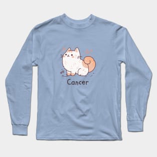 Cancer Cat Long Sleeve T-Shirt